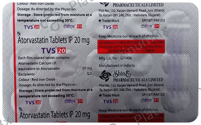 TVS 20 Tablet 15 Tablet