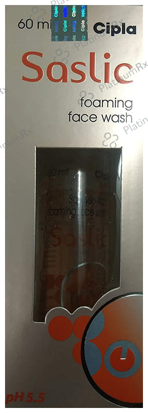 Saslic Salicylic Acid Foaming Face Wash 60ml