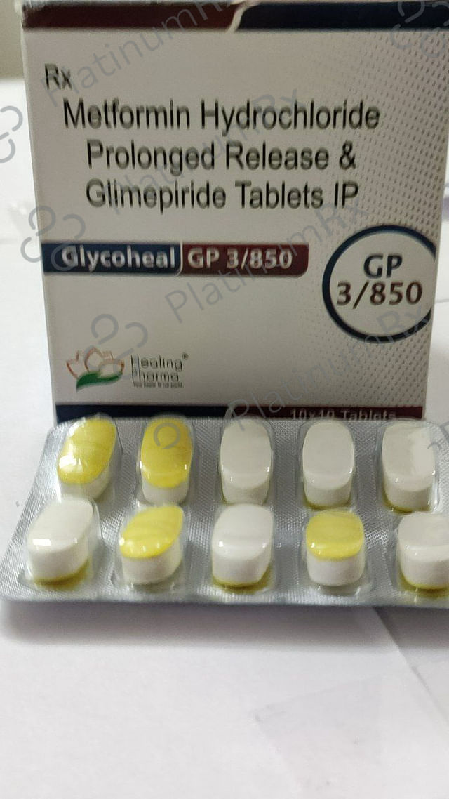 Glycoheal GP 3/850mg Tablet 10s