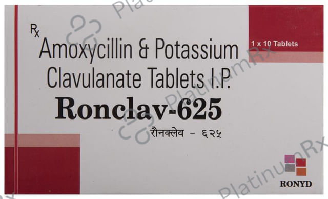 Ronclav 625 Tablet