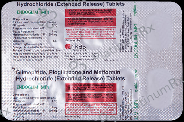 Endoglim MP 1mg Tablet 10 tablets