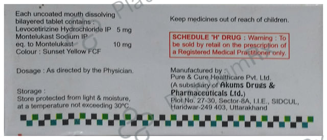 Breaze L 5/10mg Tablet 10s