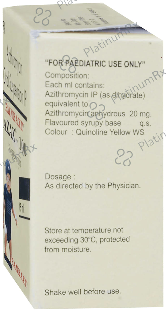 Azax 100mg Liquid 15ml