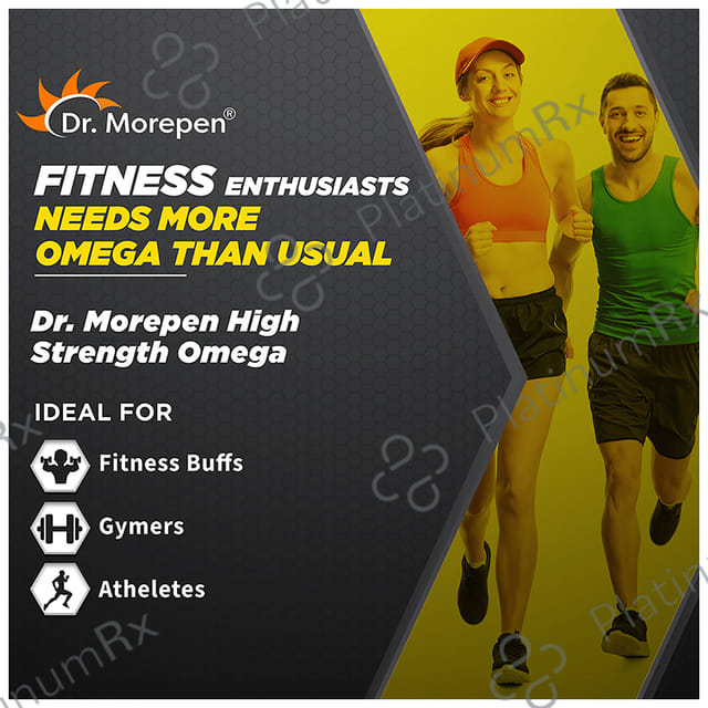 Dr. Morepen Muscle Food Omega 3 Fish Oil Softgel 60s