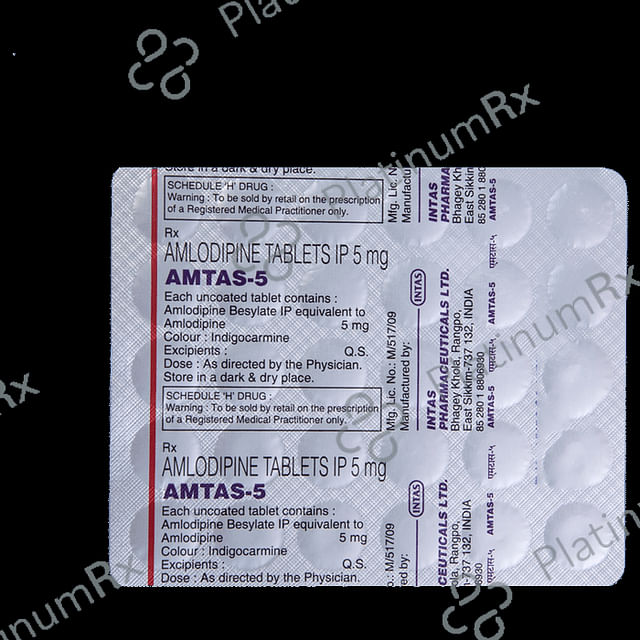 Amtas 5 Tablet 10 Tablet