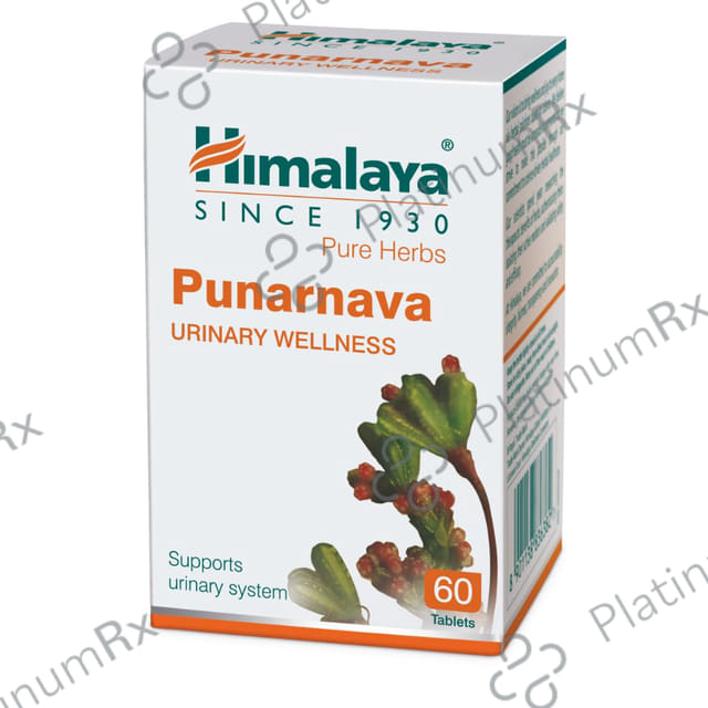 Himalaya Wellness Pure Herbs Punarnava Urinary Wellness Tablet 60s