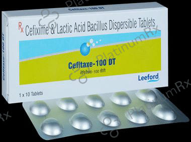 Cefitaxe 100 DT 100mg/60M Tablet 10s