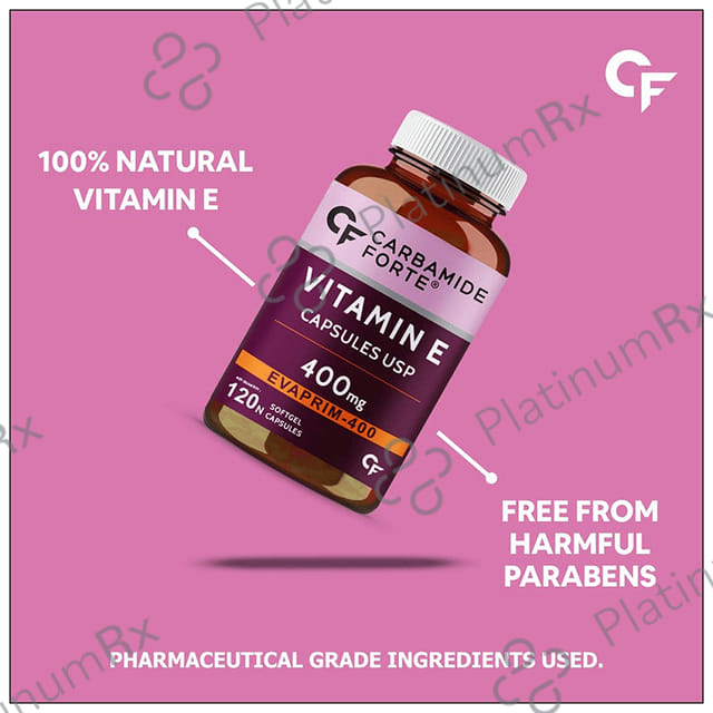 Carbamide Forte Vitamin E 400mg Capsule 120s