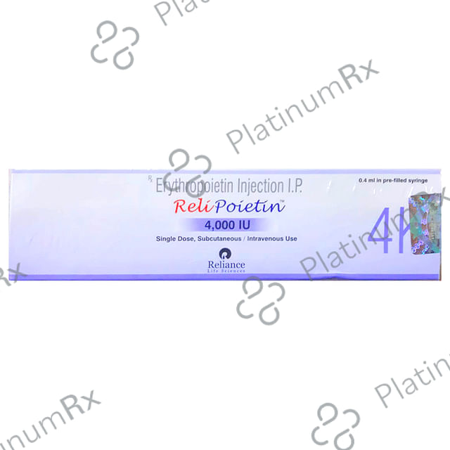 Relipoietin 4000IU Injection 1s