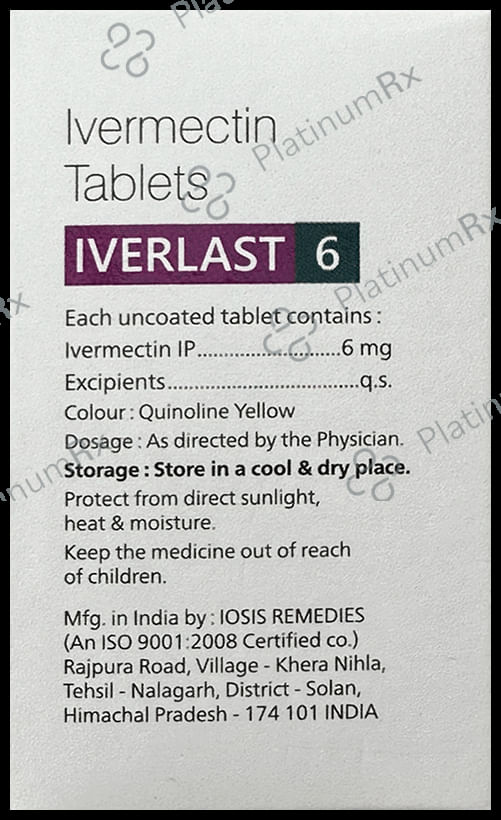 Iverlast 6 Tablet