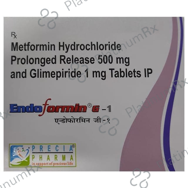 Endoformin G 1/500mg Tablet PR 10s