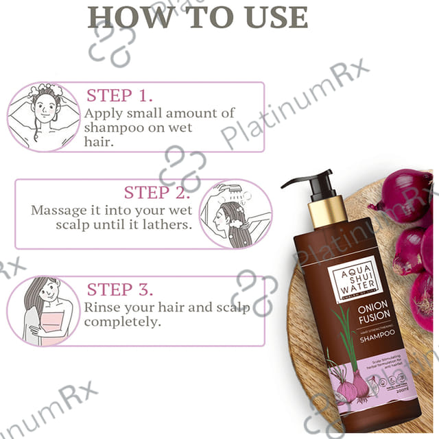Aqua Shui Water Onion Fusion Hair Strengthening Shampoo