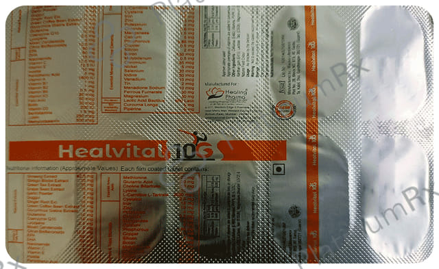 Healing Pharma Healvital 10G Tablet 10s