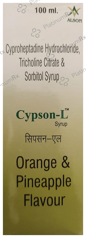 Cypson-L Syrup Orange Pineapple