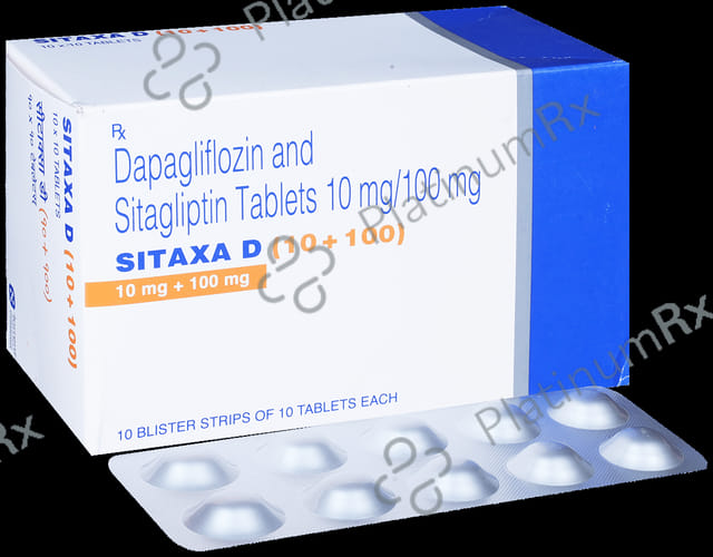 Sitaxa D 10/100mg Tablet 10s