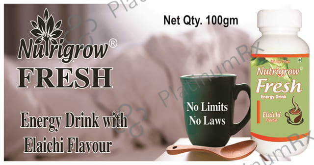 Nutrigrow Fresh Energy Drink Elaichi