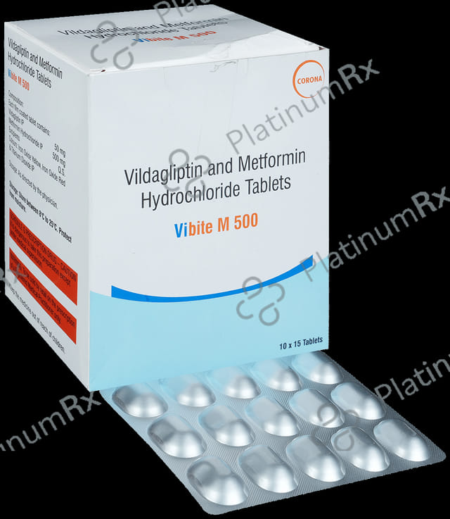 Vibite M 500/50mg Tablet 15s