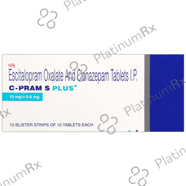 C Pram S Plus 0.5/10mg Tablet 10s