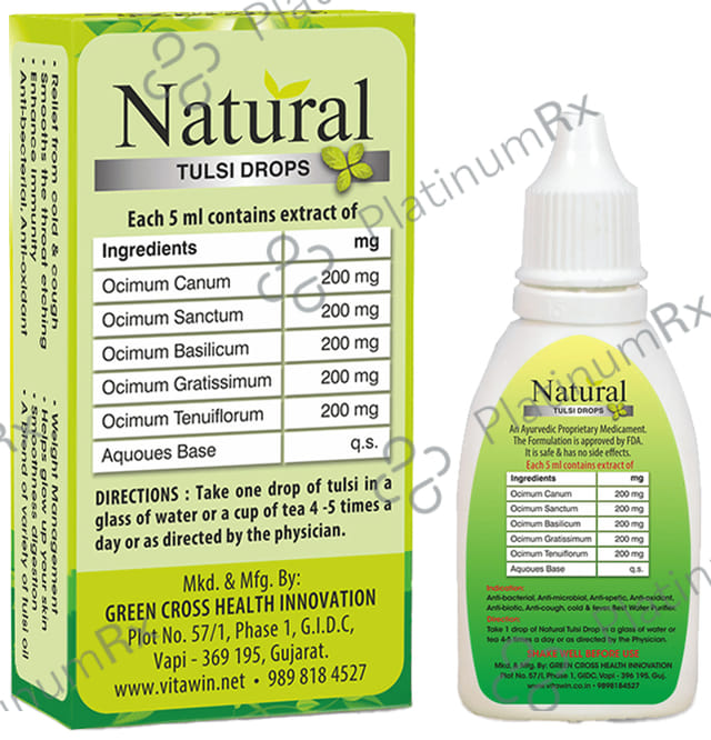 Vitagreen Natural Tulsi Drop