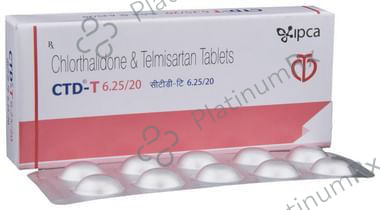 CTD T 6.25/20mg Tablet 10s