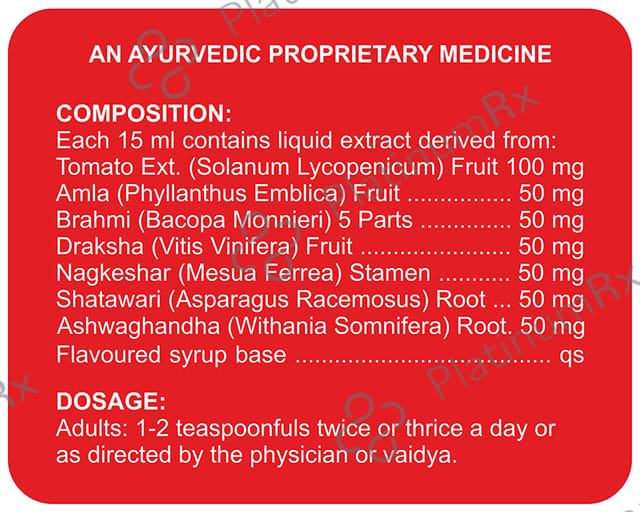 Meditek Lycome Plus Anti-Oxidant & Anti-Ageing Syrup for Indigestion (300ml Each) 1 Bottle