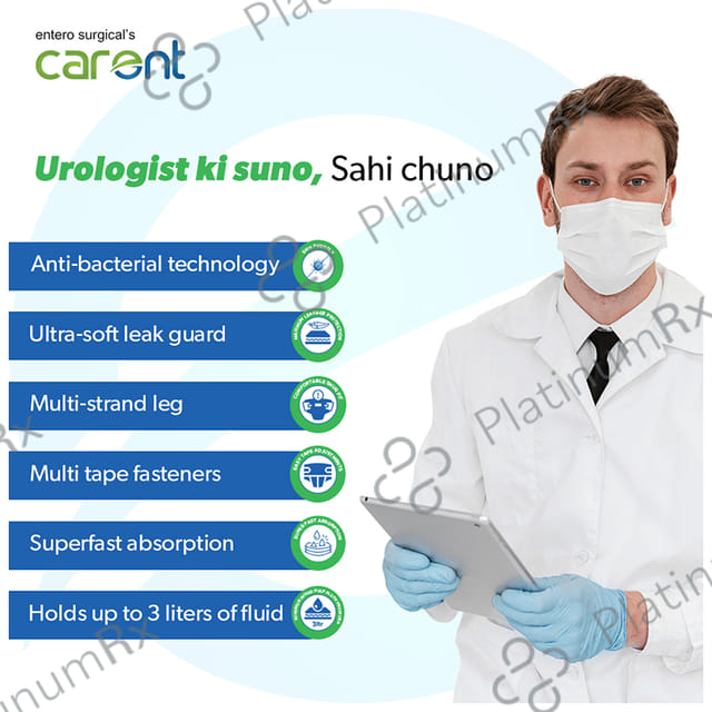 Carent Anti Bacterial Adult Diaper XL 10s