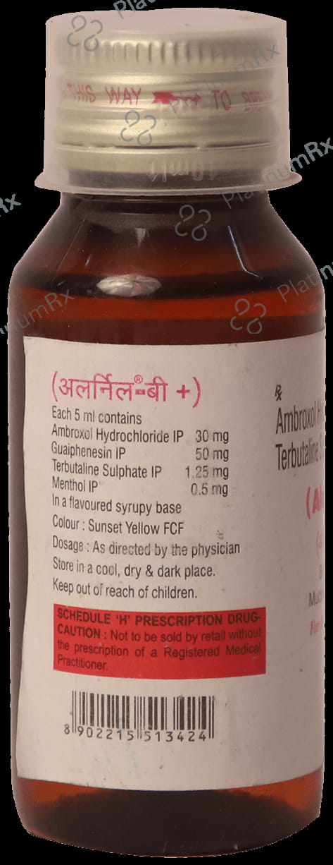 Alernyl B Plus Syrup 60ml