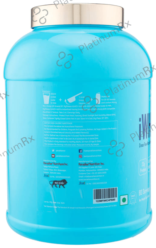Myfitness iWhey - H2O Powder Choco Pebbles 2 kg