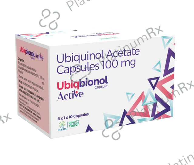 Ubiqbionol Active 100mg Capsule 10s