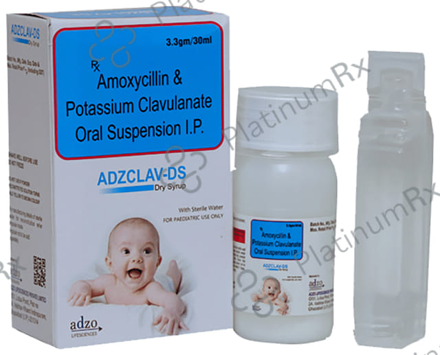 Adzclav DS 200/28.5mg Dry Syrup 30ml