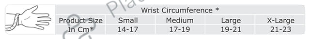 Dyna 1640 Wrist Brace Medium Left