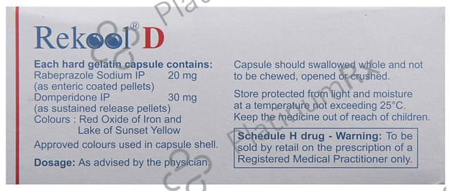 Rekool D 30/20mg Capsule SR 15s