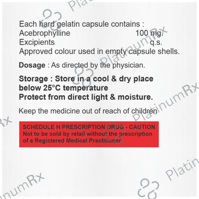 Abrovil 100mg Capsule 10s