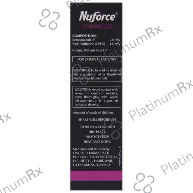 Nuforce Anti Dandruff Lotion 50ml
