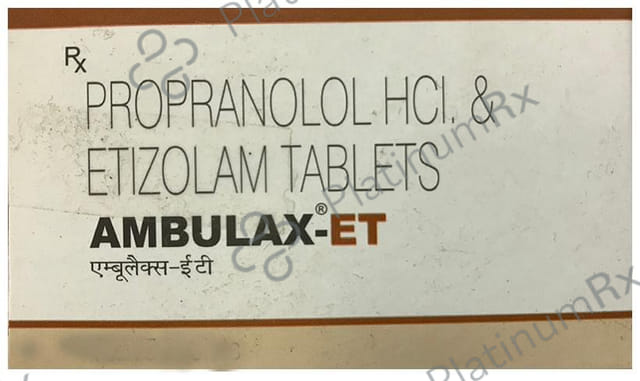 Ambulax ET 0.5/20mg Tablet 10s