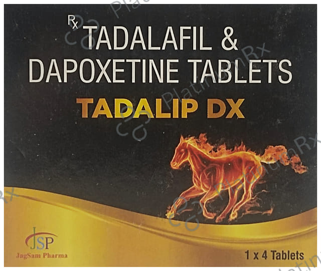 Tadalip DX 10/30mg Tablet 20s