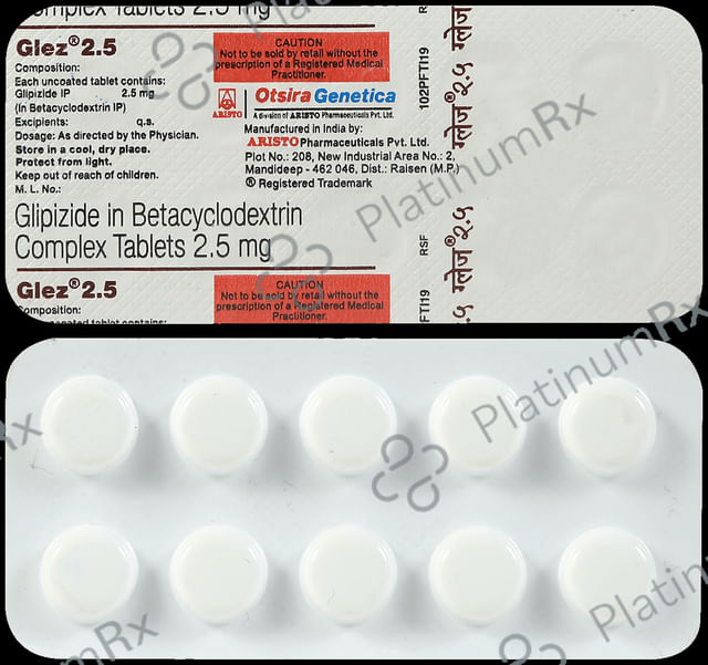 Glez 2.5mg Tablet 10s