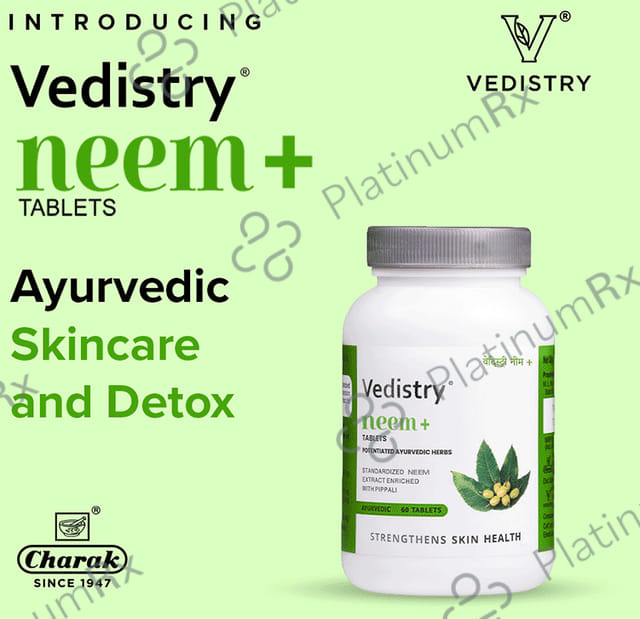 Vedistry Neem+ Tablet for Skin