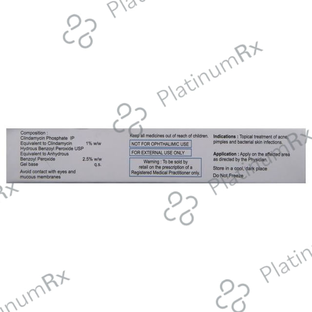 Aclind BP 2.5% Gel 15gm