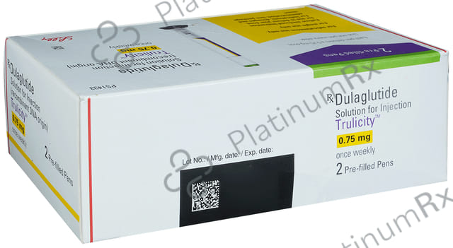 Trulicity 0.75mg Pre Filled Pen Injection 2s