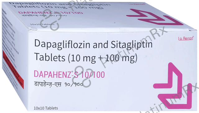 Dapahenz S 10/100mg Tablet 10s