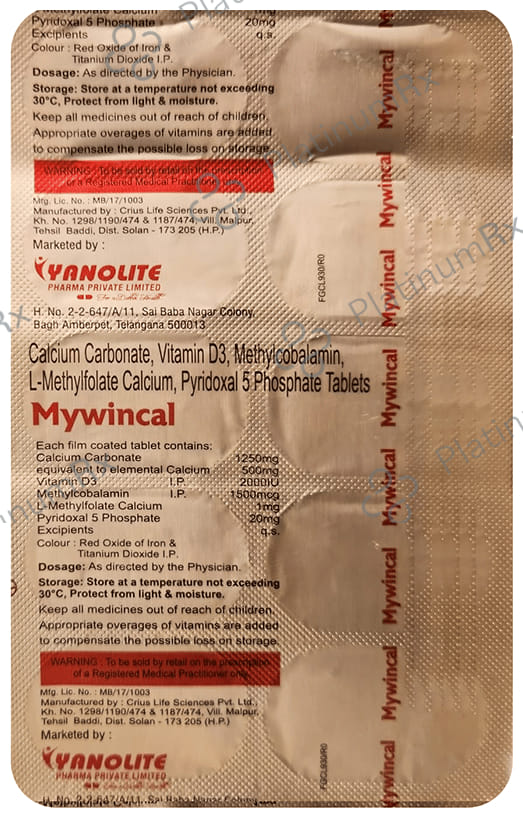 Mywincal Tablet 10s