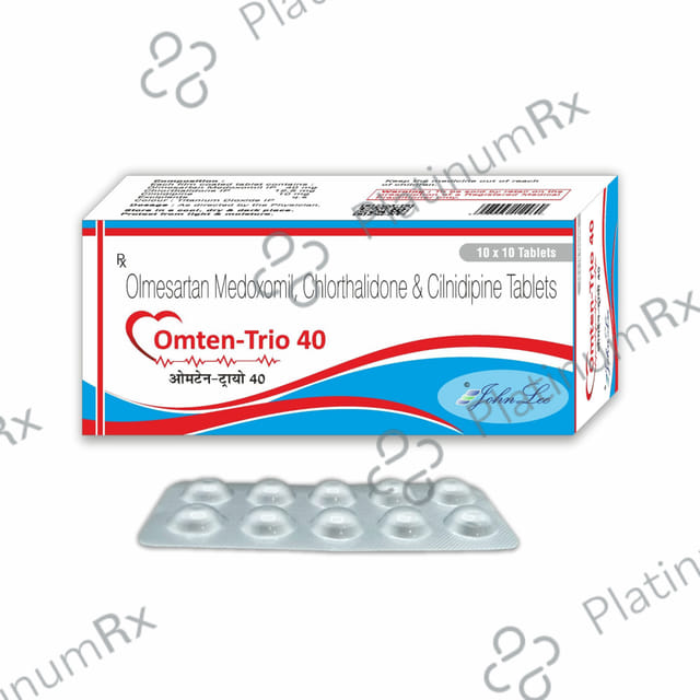 Omten Trio 40/10/12.5mg Tablet 10s