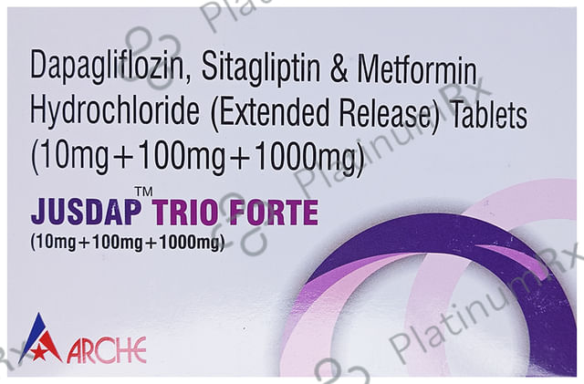 Jusdap Trio Forte Tablet ER 10s