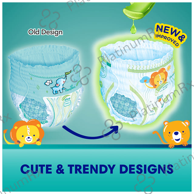 Pampers All Round Protection Anti Rash Blanket Lotion Diaper Small 30s