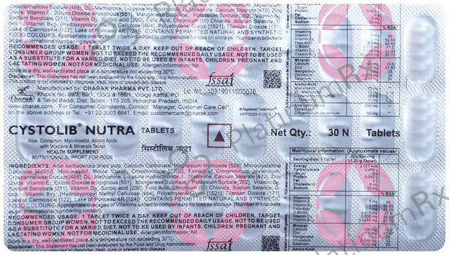 Cystolib Nutra Women's Tablet