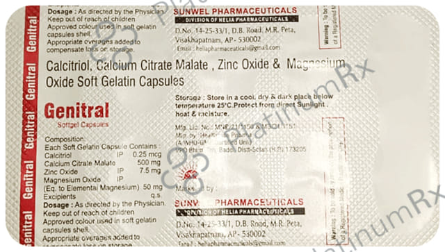 Genitral Softgel Capsule 10s