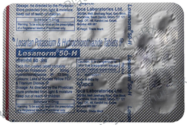Losanorm H 50/12.5mg Tablet 10s