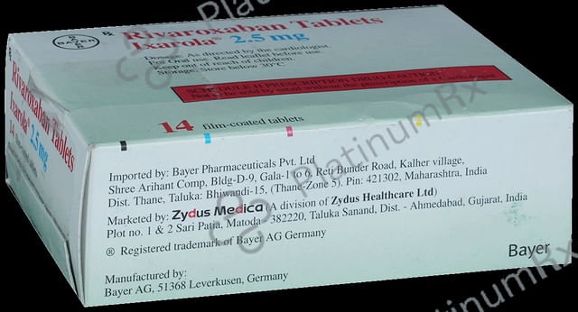 Ixarola 2.5mg Tablet