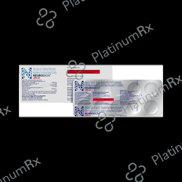 Neurobion Alfa D Tablet 10s